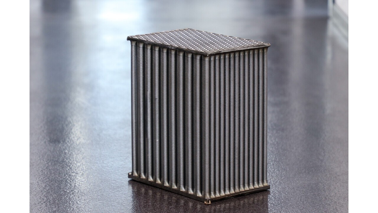 AM heat exchanger. Copyright: Rosswag Engineering