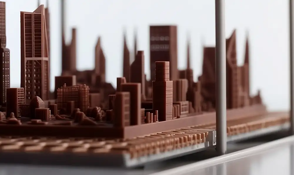 3d printed chocolate